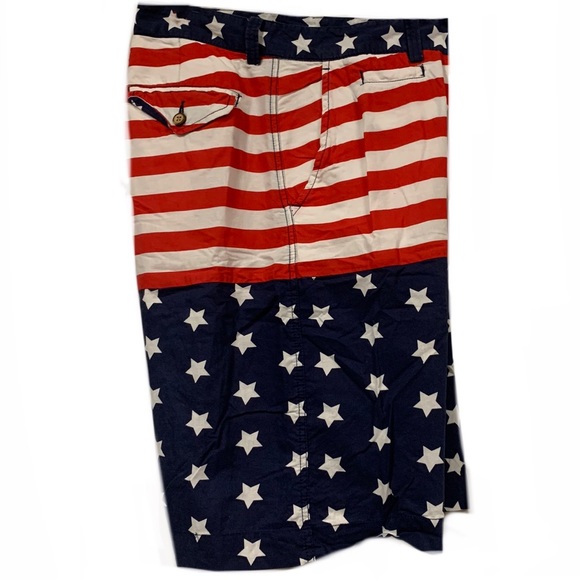 🌻USA Stars & Stripes Clear Water Outfitters Shorts 🌻 Size 36 (Sale 3 for $12) - Picture 5 of 16